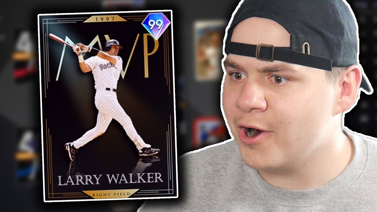 99 LARRY WALKER crushed a homer in his debut!!