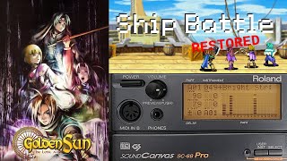 Ship Battle (Restored - Roland SC-88) - Golden Sun The Lost Age screenshot 5