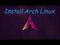 Install Arch Linux