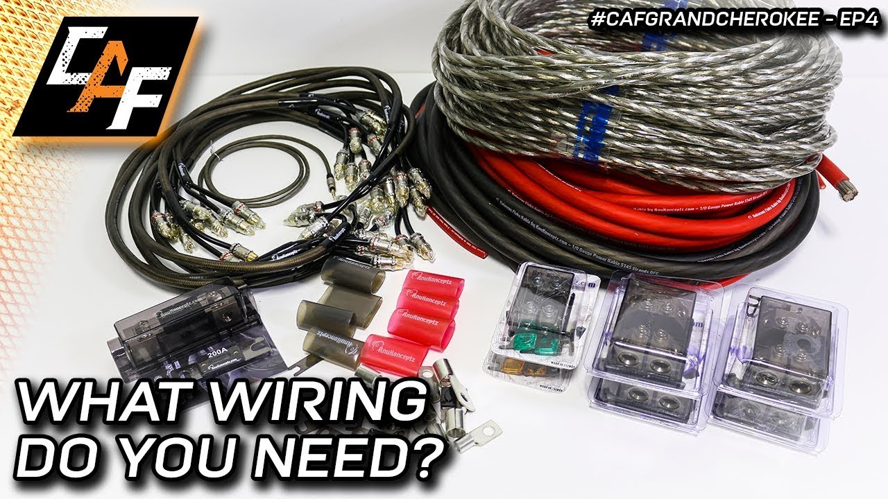 Installing a Car Audio System? What wiring DO YOU NEED? - YouTube