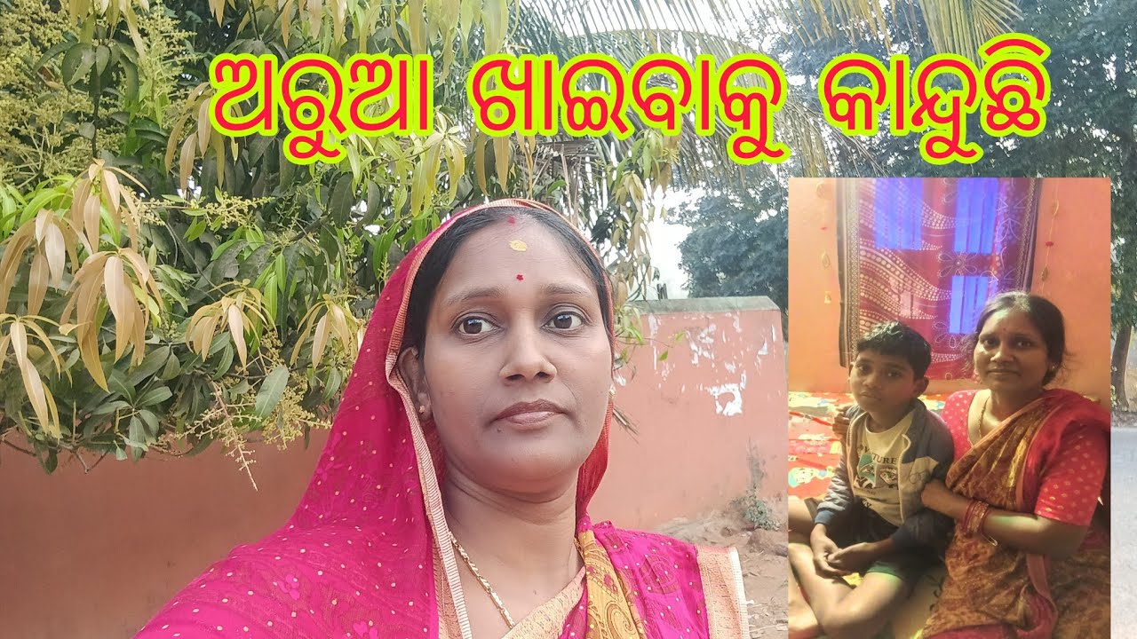 ଅରୁଆ ଖାଇବାକୁ କାନ୍ଦୁଛି।#odiavolg #villagelife 