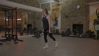 Reverse Lunge (Slow eccentric and fast concentric)