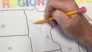 USA 5 Regions Map Workshop (3/5)