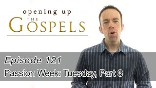 Episode 121, Passion Week: Tuesday, part 3 - Opening Up the Gospels
