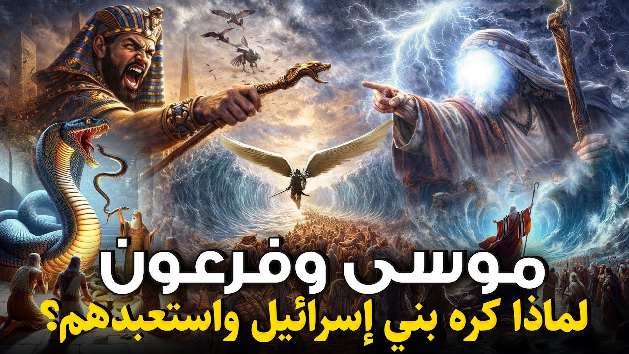 من هو فرعون سيدنا موسي ؟ ولماذا كان يكره بني اسرائيل ويستبعدهم ؟| موسى كليم الله