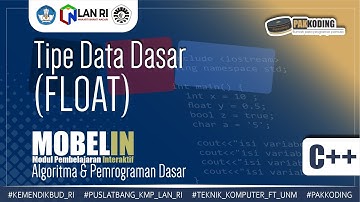 #20 Belajar Tipe Data Dasar Float dan Double dalam C++