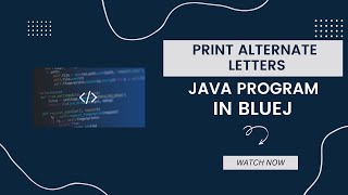 Celebrity How to print Alternate Letters in Java by Little Genius Chhavi Wealth