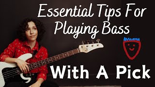 Essential Tips For Playing Bass With A Pick: Easy Bass Exercises