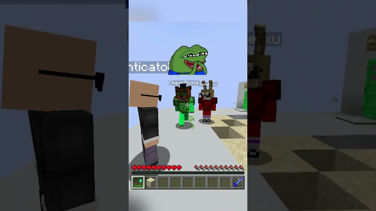 The Funniest Minecraft Treasure Hunt 2v2