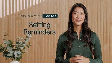 How to set appointment reminders