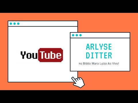 Biblio Mara Luiza ao vivo com Arlyse Ditter