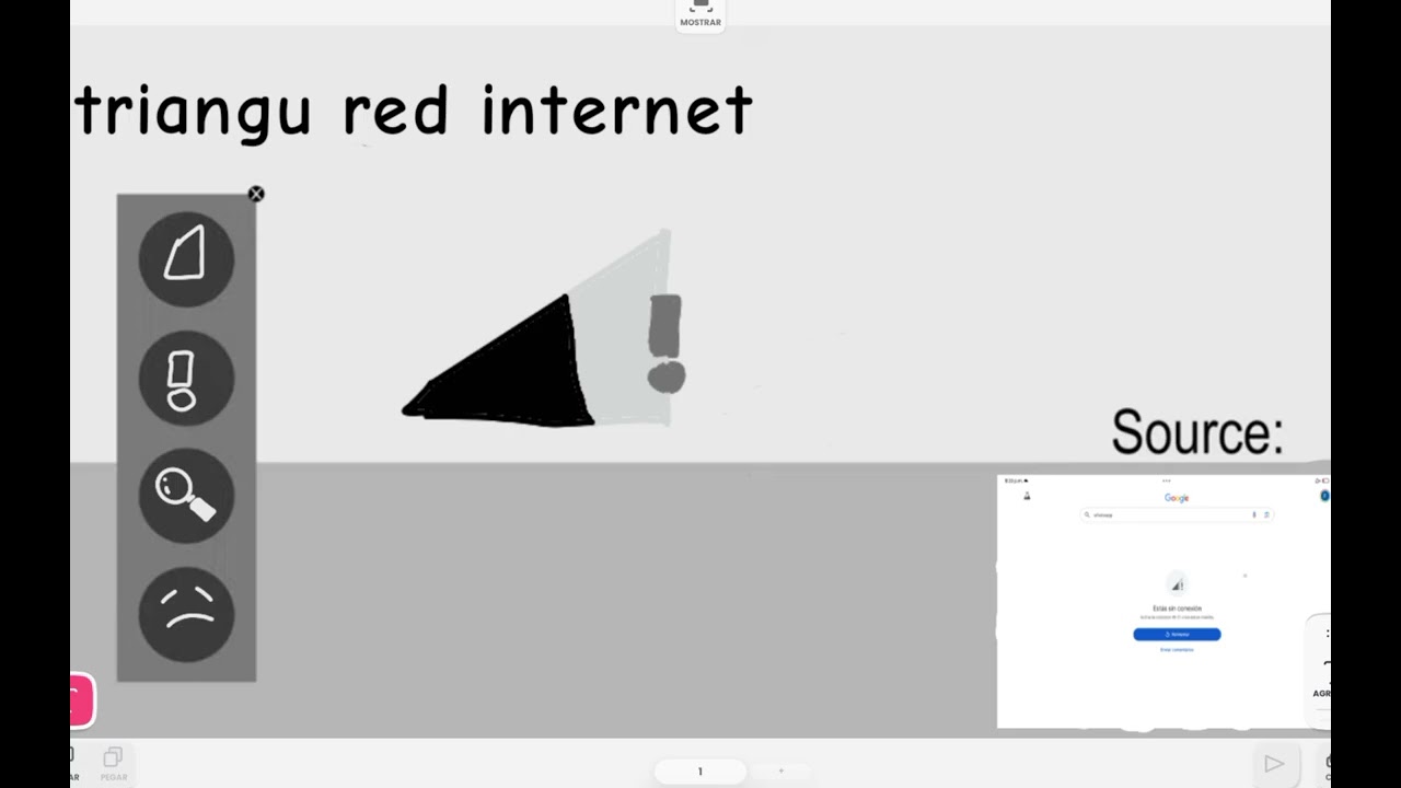 Swat triángu red Internet