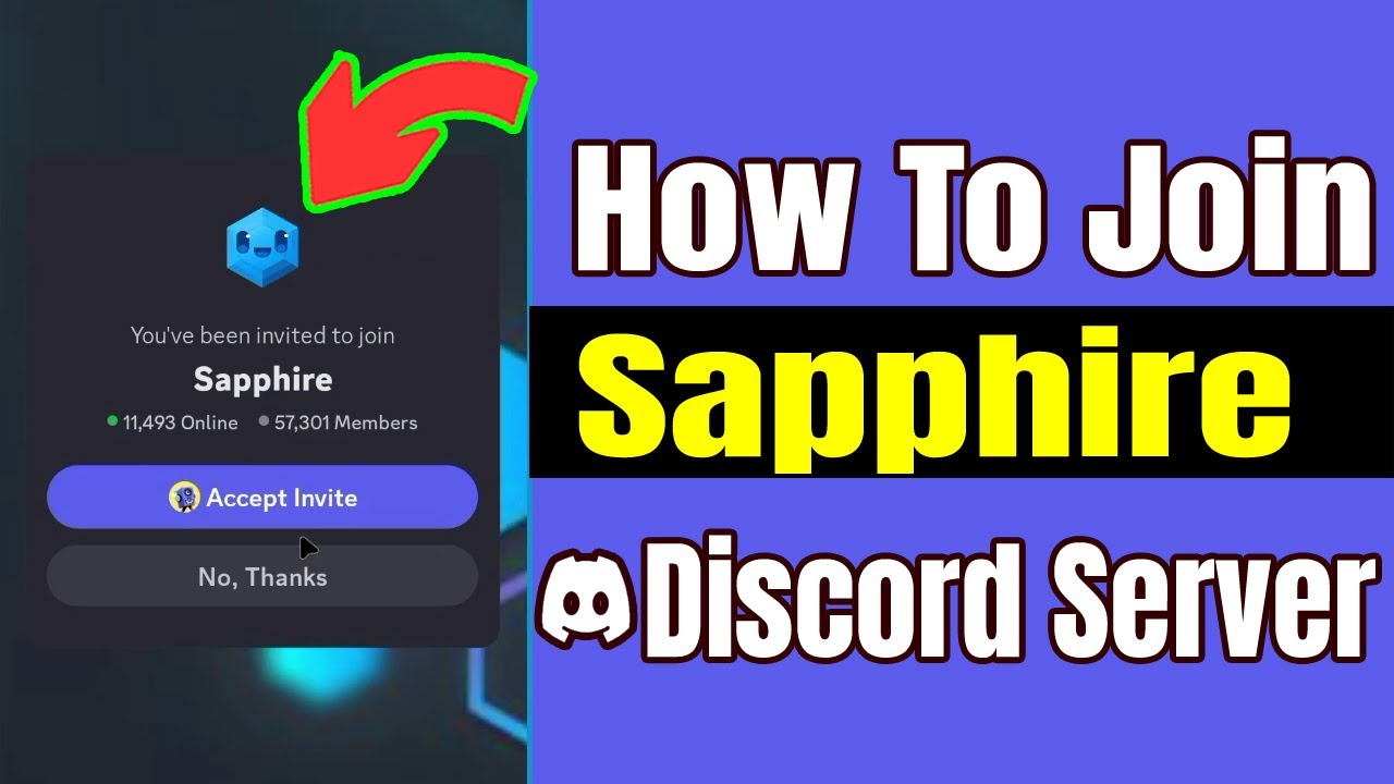 How to Join Discord Sapphire Server - YouTube