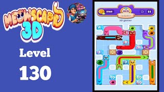 Meowscape 3D level 130 solution and walkthrough 