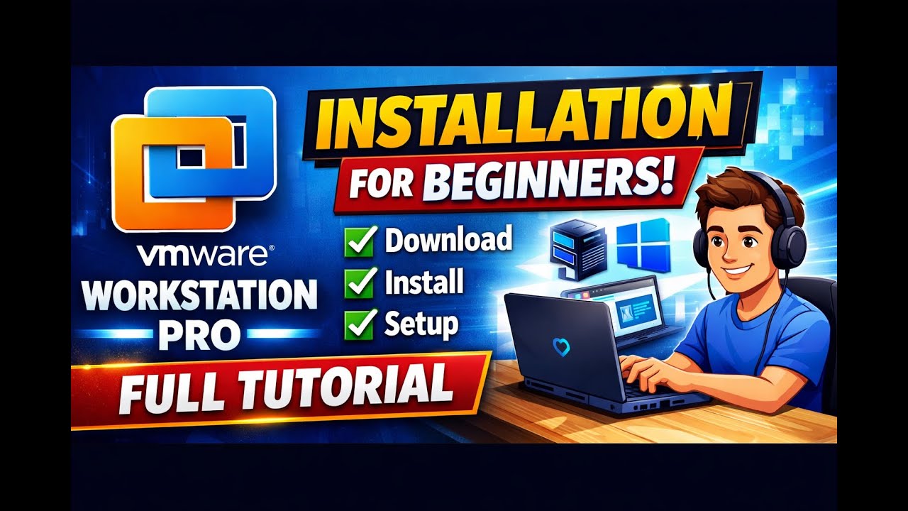 VMware Workstation Pro Download and Installation for Beginners | Full ...