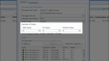 Create FAST Storage Pool