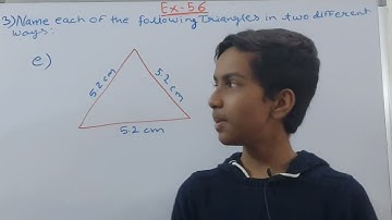 Class 6 NCERT Math Q3 Ex 5.6 Ch 5 Understanding Elementary Shapes | NCERT Solutions |