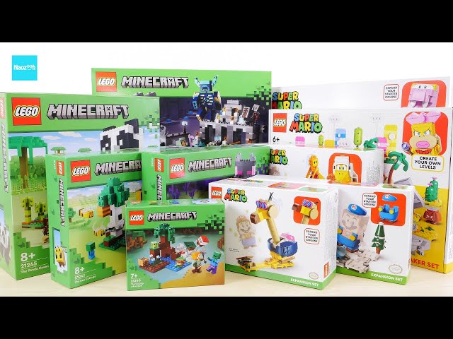 レゴマイクラ マリオ 2023 今買える10セット ／ LEGO New sets of 
