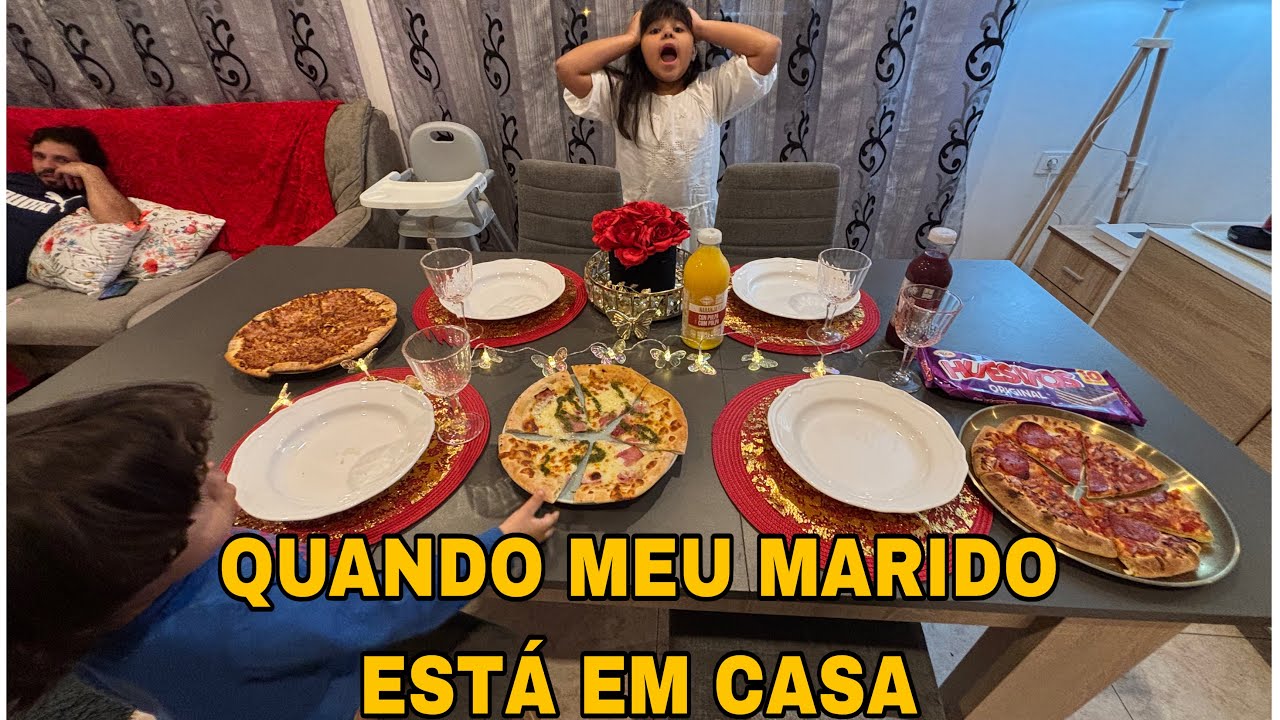 QUANDO MEU MARIDO ESTA EM CASA É ASSIM…