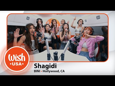 BINI Performs Shagidi LIVE On The Wish USA Bus 