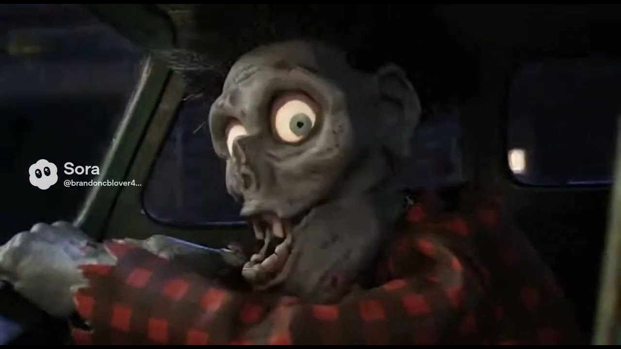 Троица зомби. Управляет грузовиком, пока двое других спят.