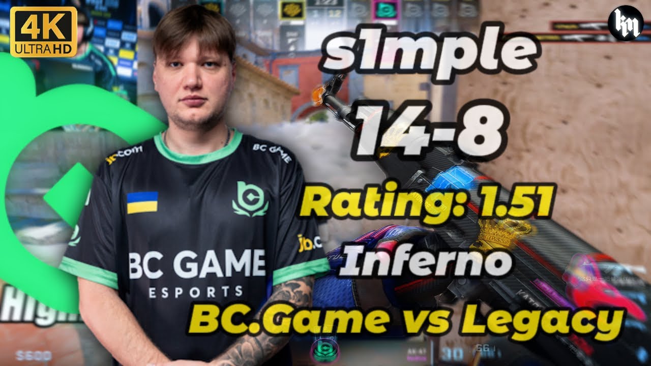 🔥s1mple POV | IEM Kraków 2026 | vs Legacy | Inferno 