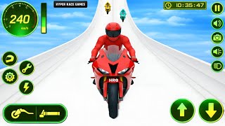 Insane Impossible Bike Stunt Racing – Mega Ramp Survival Run 3D | Android Gameplay screenshot 1