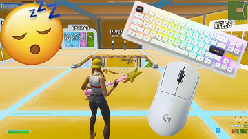 AKKO ACR PRO 68 smooth ASMR 🤩Creamy+thocky Keyboard Fortnite GO GOATED ZONE WARS Gameplay 🎧