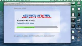 How to get the soundcloud .mp3 link to use in any online mp3 player