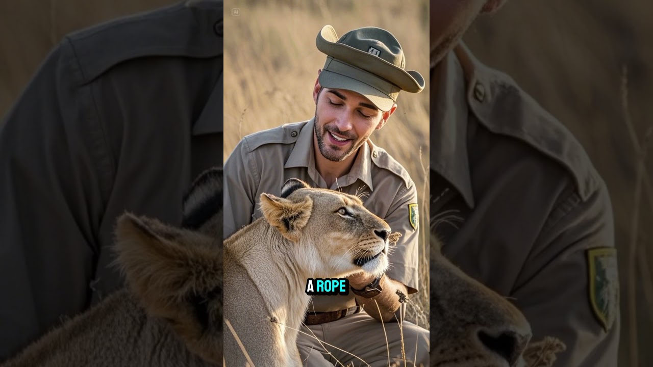Man Saves Crying Lion in the Middle of the Road, You Won't Believe What Happens Next