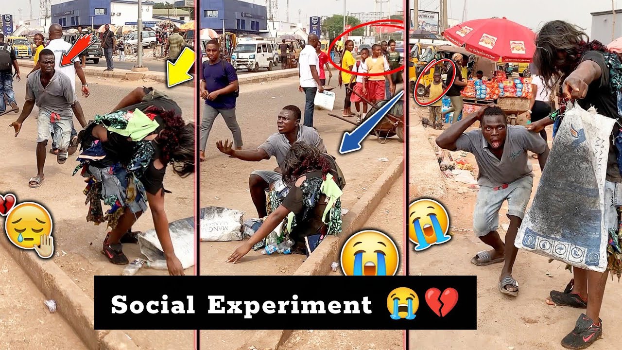 Social experiment that'll make you think about humanity 😭❤️ (so emotional ) 😭😭