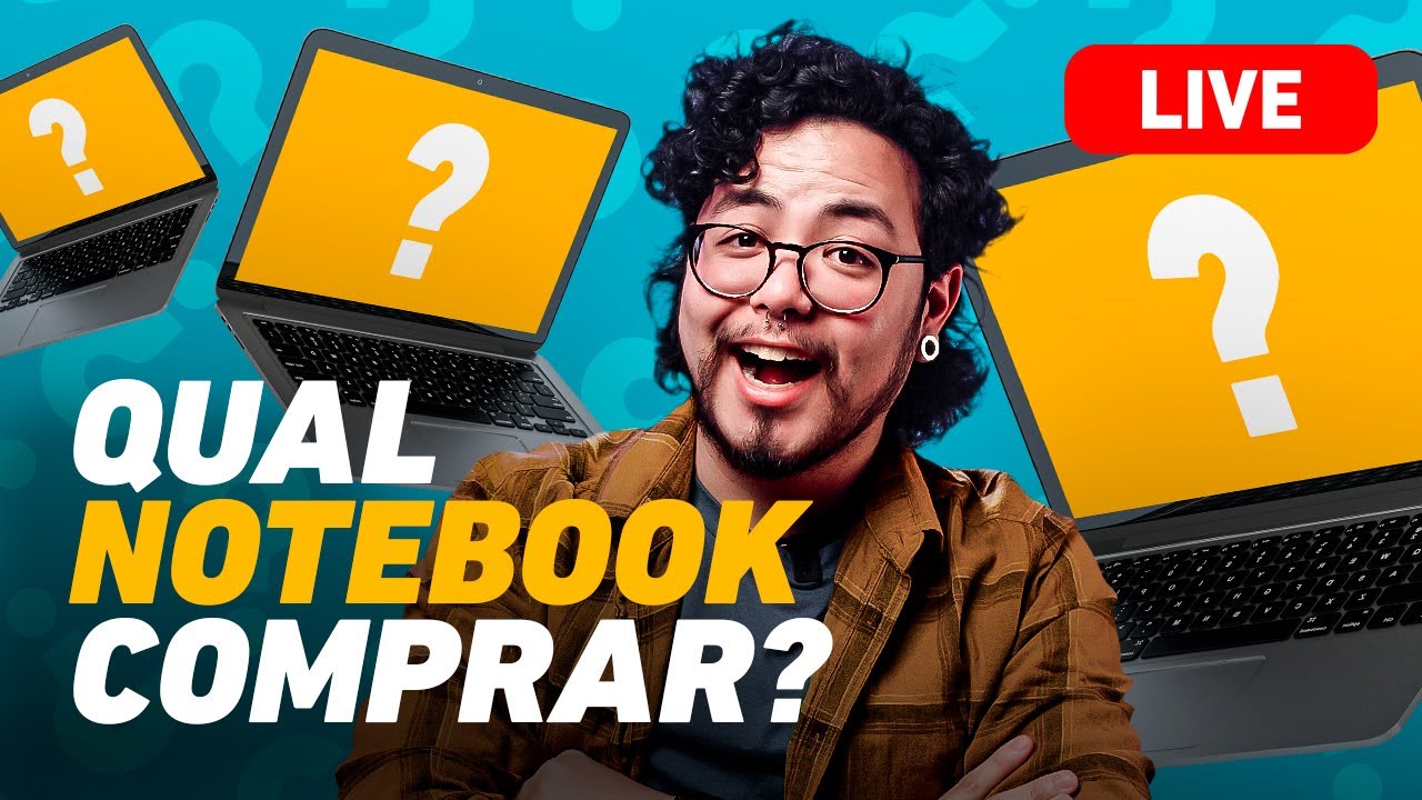 🚨 QUAL NOTEBOOK COMPRAR? LIVE! Novidades + Ofertas NOTEBOOKS BARATOS no Brasil 2025 