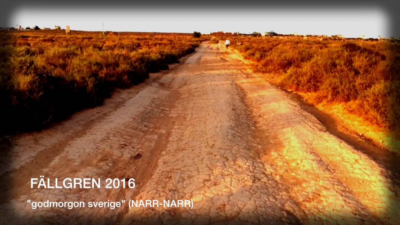 FÄLLGREN 2016  "godmorgon sverige"  (NARR-NARR)
