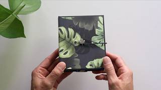 My Husband Made A Mini Folio Album! Paper Studio Glasshouse
