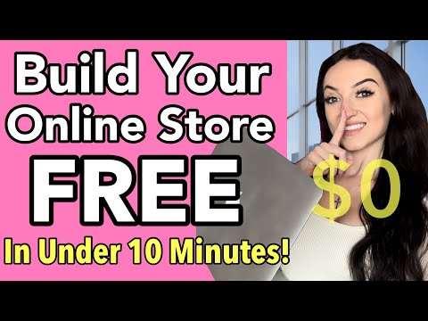 How I Made My Online Store FREE | 2022 UPDATED TUTORIAL! (NO SHOPIFY)