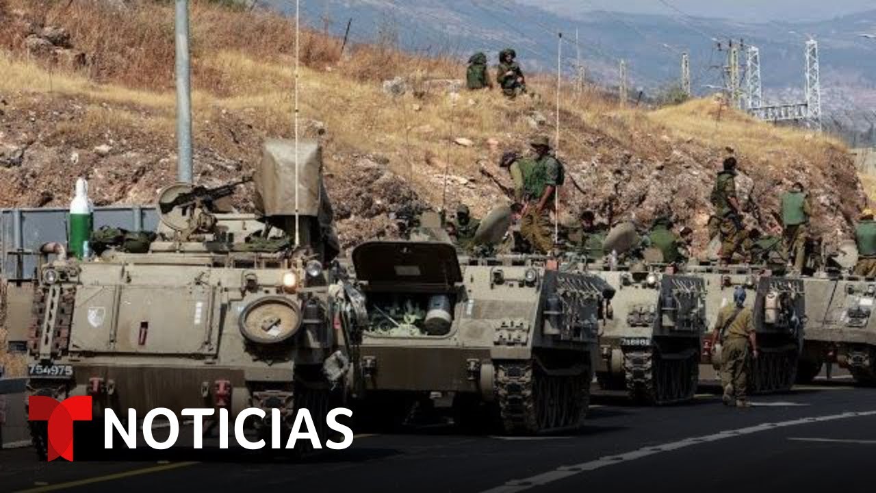 ⁣La operación terrestre de Israel en Gaza será quirúrgica | Noticias Telemundo