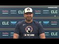 080125 - MIN vs CLE - Pregame Media Availability