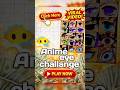Anime  Eye Challenge 😈 #challenge #art #anime #darwing #shirt #viralvideo