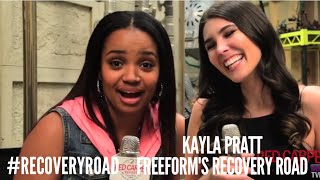 Famous On the "Recovery Road" set with Kyla Pratt Talking about the New Series #Freeform #RecoveryRoad Net Worth