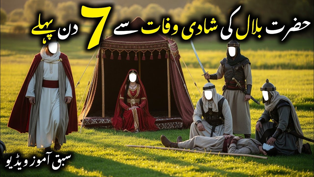 Hazrat Bilal ki Shadi Wafat Sa 7 Din Pahly Phir Kia Hoa..?| Islamic Waqiat | Rooh ki Roshni