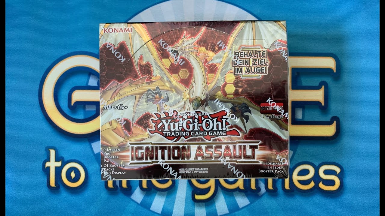 Ignition Assault Display Opening Unboxing Yugioh Karten Verlosung Youtube