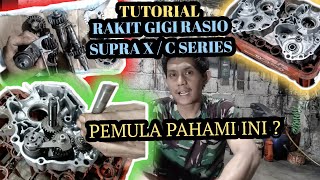 Cara rakit gigi rasio supra X / C Series