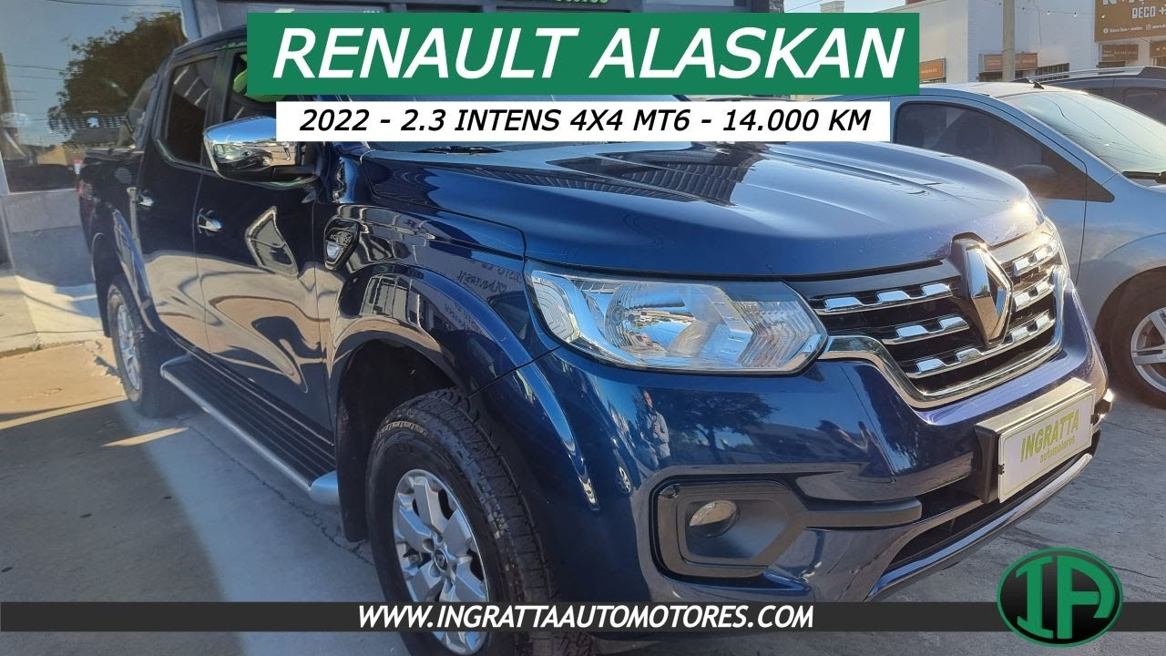 Renault Alaskan Intens 2.3 4x4 MT6 - 2022 - Sólo 14.000KM -