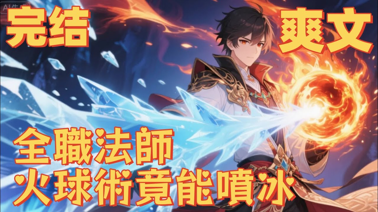 爽文💥《全職法師,火球術竟能噴冰》葉塵風覺醒「屬性反轉挂」,用火系法術噴出冰碴子,光系技能召來黑烏雲!對手放火球術,他反手一個「冰火球」砸臉 ...