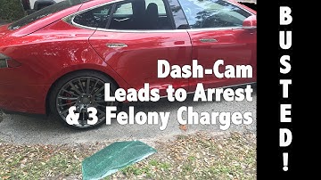 My Tesla was Broken into - Blackvue Dash Cam Review Footage Leads to Arrest