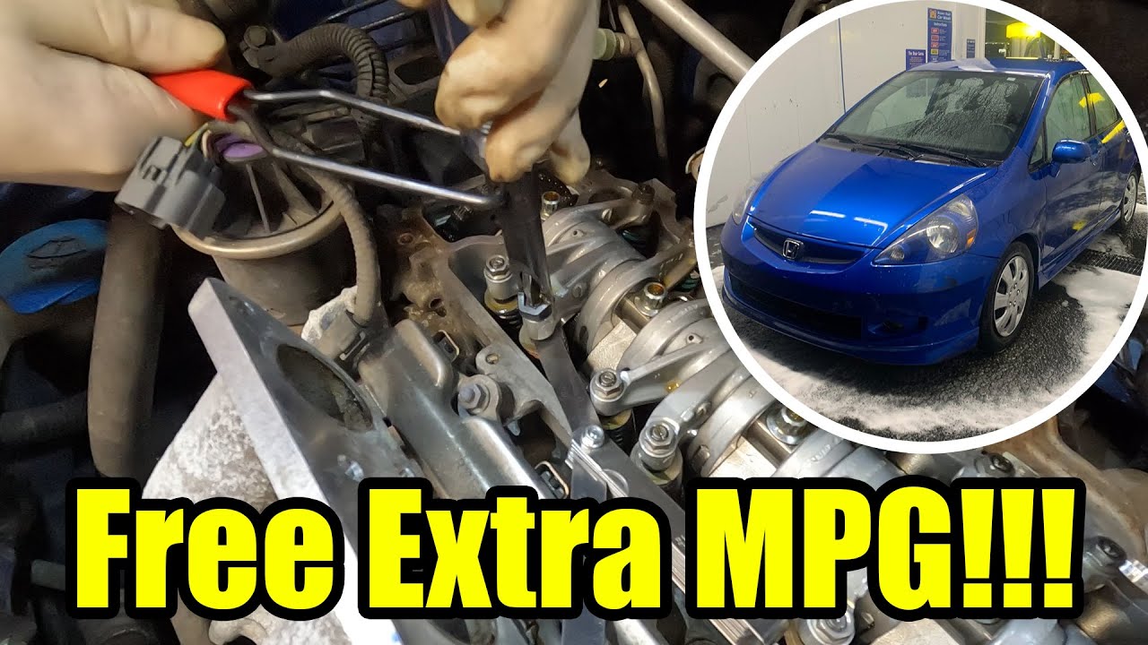 How to Adjust Valve Lash on a Honda Fit / Jazz (2001-2008)