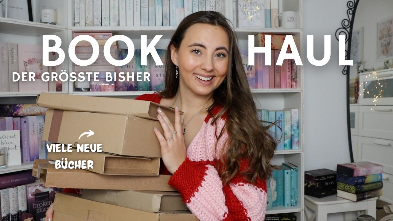 XL BOOK HAUL | Wir packen zusammen viele neue Bücher aus😍📚 Unboxing, 12 Neuzugängen & Want to Read