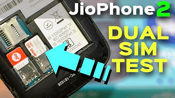 JioPhone 2 DUAL SIm Test | DUAL DG , Jio+JIo , Airtel+Jio etc Data Dock
