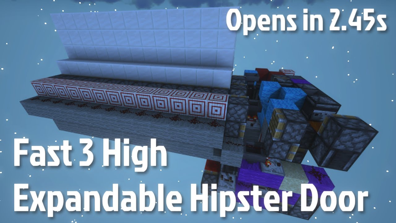 [Showcase] Fast 3 High Expandable Hipster Door [Opens in 2.45s] / 高速 高さ 3 拡張可能完全平面ドア