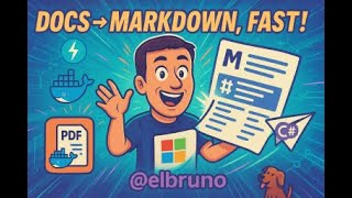 Turn Any Doc into Markdown: FastAPI + MarkItDown + .NET (in Docker)